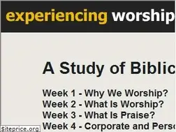 Sites similar to experiencingworship.com
