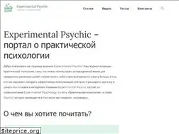 Sites similar to experimental-psychic.ru