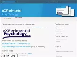 Sites similar to experimental-psychology.de