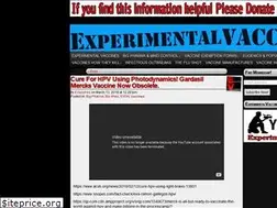 Sites similar to experimentalvaccines.org