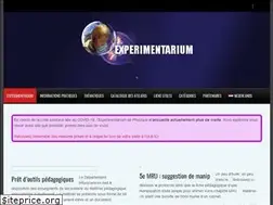 Sites similar to experimentarium.be