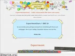 Sites similar to experimentarkivet.se