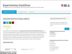 Sites similar to experimentoscientificos.es