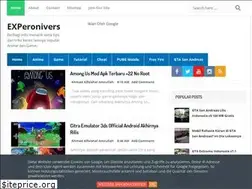 Sites similar to experonivers.blogspot.com