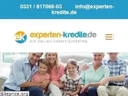 Sites similar to experten-kredite.de