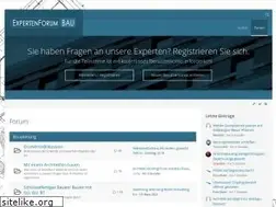 Sites similar to expertenforum-bau.de