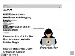 Sites similar to experthacker.in