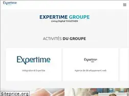Sites similar to expertime-groupe.com