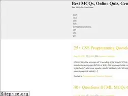 Sites similar to expertmcqs.com