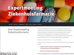 Sites similar to expertmeetingziekenhuisfarmacie.nl