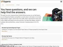 Sites similar to experts.utexas.edu