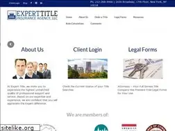 Sites similar to experttitle.com