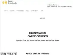 Sites similar to experttraining.in
