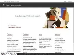 Sites similar to expertwitnessprofiler.com