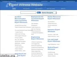 Sites similar to expertwitnesswebsite.com