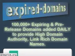 Sites similar to expiredomains.net