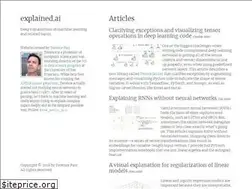 Sites similar to explained.ai