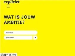 Sites similar to expliciet.be