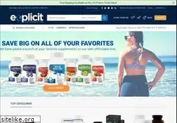 Sites similar to explicitsupplements.com