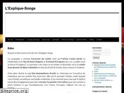 Sites similar to expliquesonge.fr