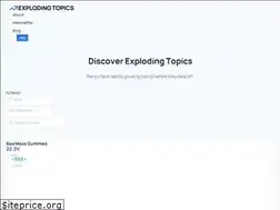 Sites similar to explodingtopics.com