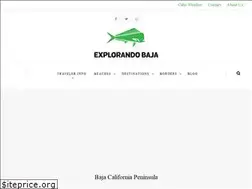 Sites similar to explorandobaja.com