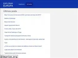 Sites similar to explorareuropa.com