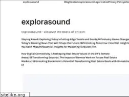 Sites similar to explorasound.com