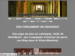 Sites similar to explorationurbaine.ca