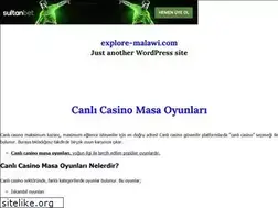 Sites similar to explore-malawi.com