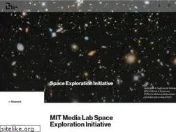 Sites similar to explore-space.media.mit.edu