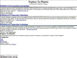 Sites similar to explore-ta-planete.fr