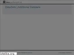 Sites similar to explore.data.parliament.uk