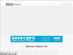 Sites similar to explore.hilton.com