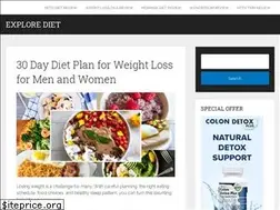 Sites similar to explorediet.com