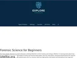 Sites similar to exploreforensics.co.uk
