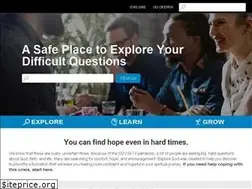 Sites similar to exploregod.com