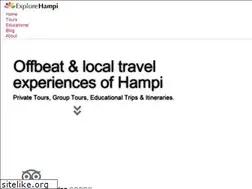 Sites similar to explorehampi.com