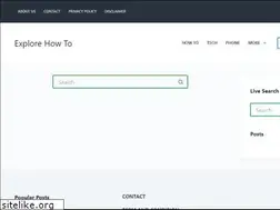 Sites similar to explorehowto.com