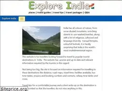 Sites similar to exploreindia.in