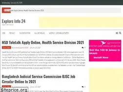 Sites similar to exploreinfo24.com