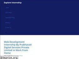 Sites similar to exploreintership.com