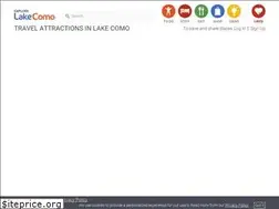 Sites similar to explorelakecomo.com