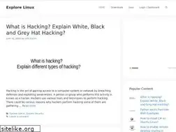 Sites similar to explorelinux.com