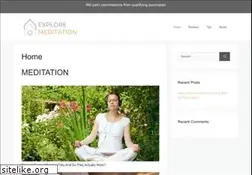 Sites similar to exploremeditation.com