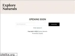 Sites similar to explorenaturals.com