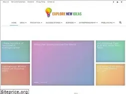 Sites similar to explorenewideas.com