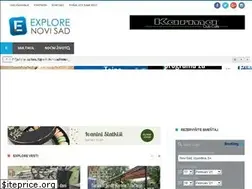 Sites similar to explorenovisad.rs