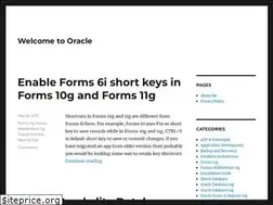 Sites similar to exploreoracle.com