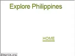 Sites similar to explorephilippines.com